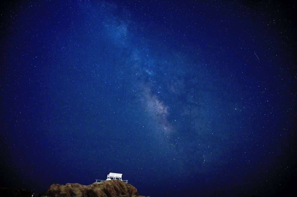 星見のベンチと天の川