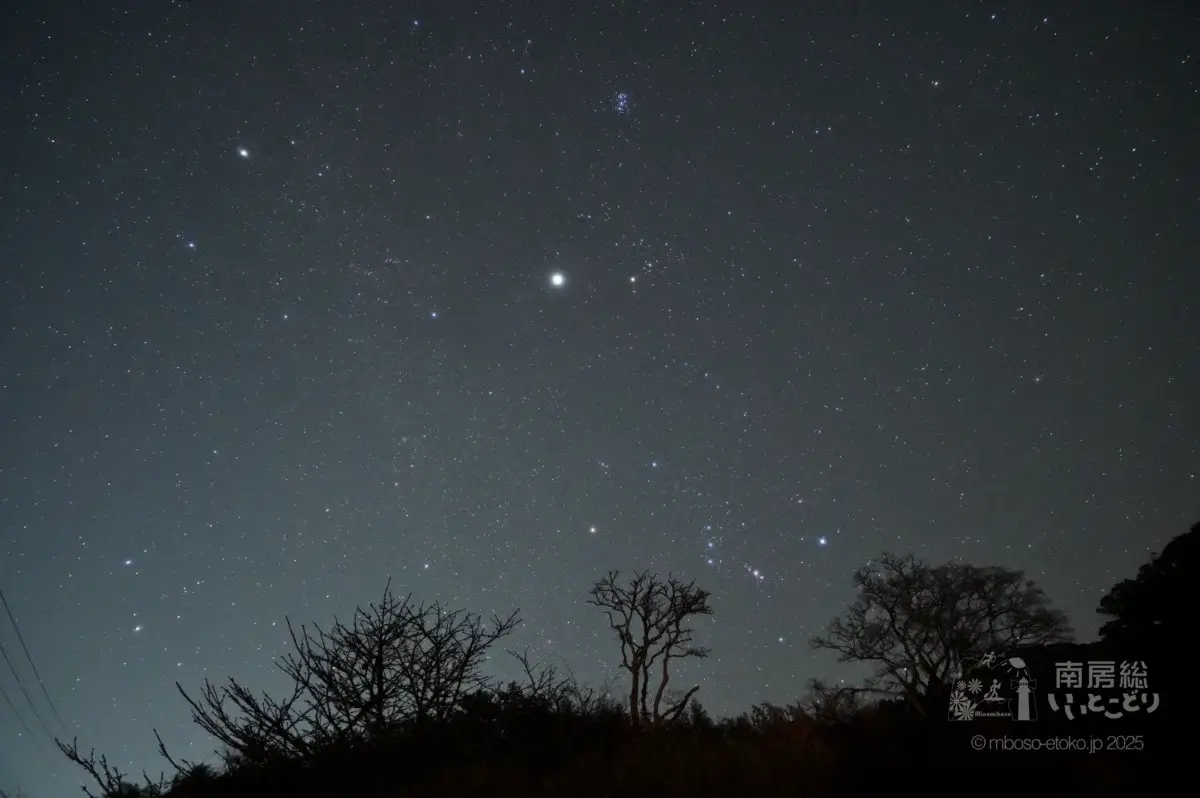 和田町上区冬の星空